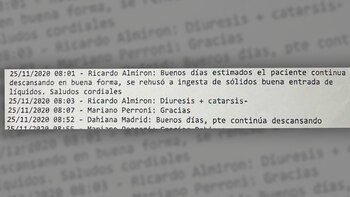 El último parte médico que