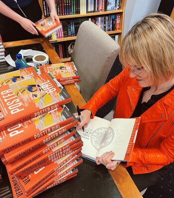 Veronica buscó dar un mensaje