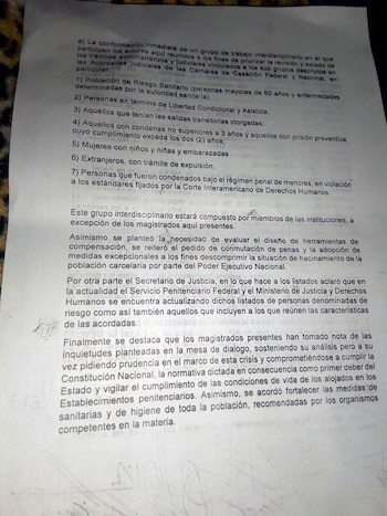 título acta presos de devoto
