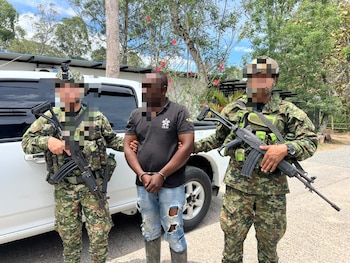 El Ejército Nacional capturó en Suárez, Cauca, a alias Bladimir o “Morcilla”, uno de los más buscados por delitos ambientales - crédito Ejército