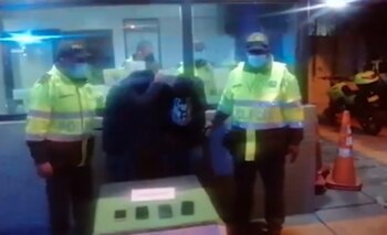 Imágenes de las personas detenidas