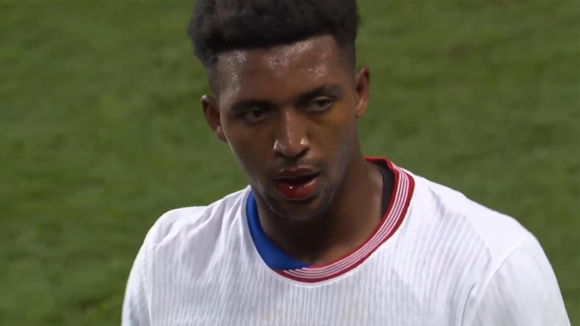 La imagen de Freeman tras su cruce con Gómez