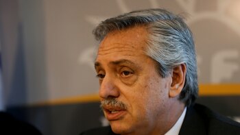 Alberto Fernández sobre el crimen