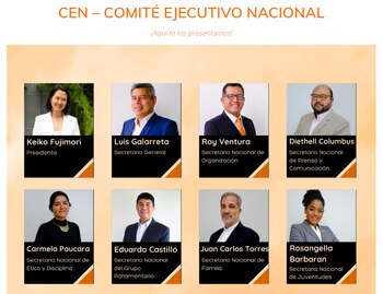 Integrantes del Comité técnico nacional