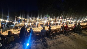 Los invitados disfrutaron la velada