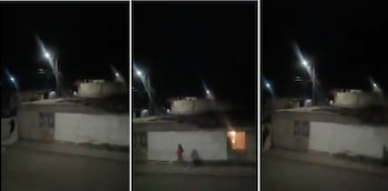 La madrugada del jueves, en