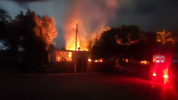 Ataque con explosivos contra batallón