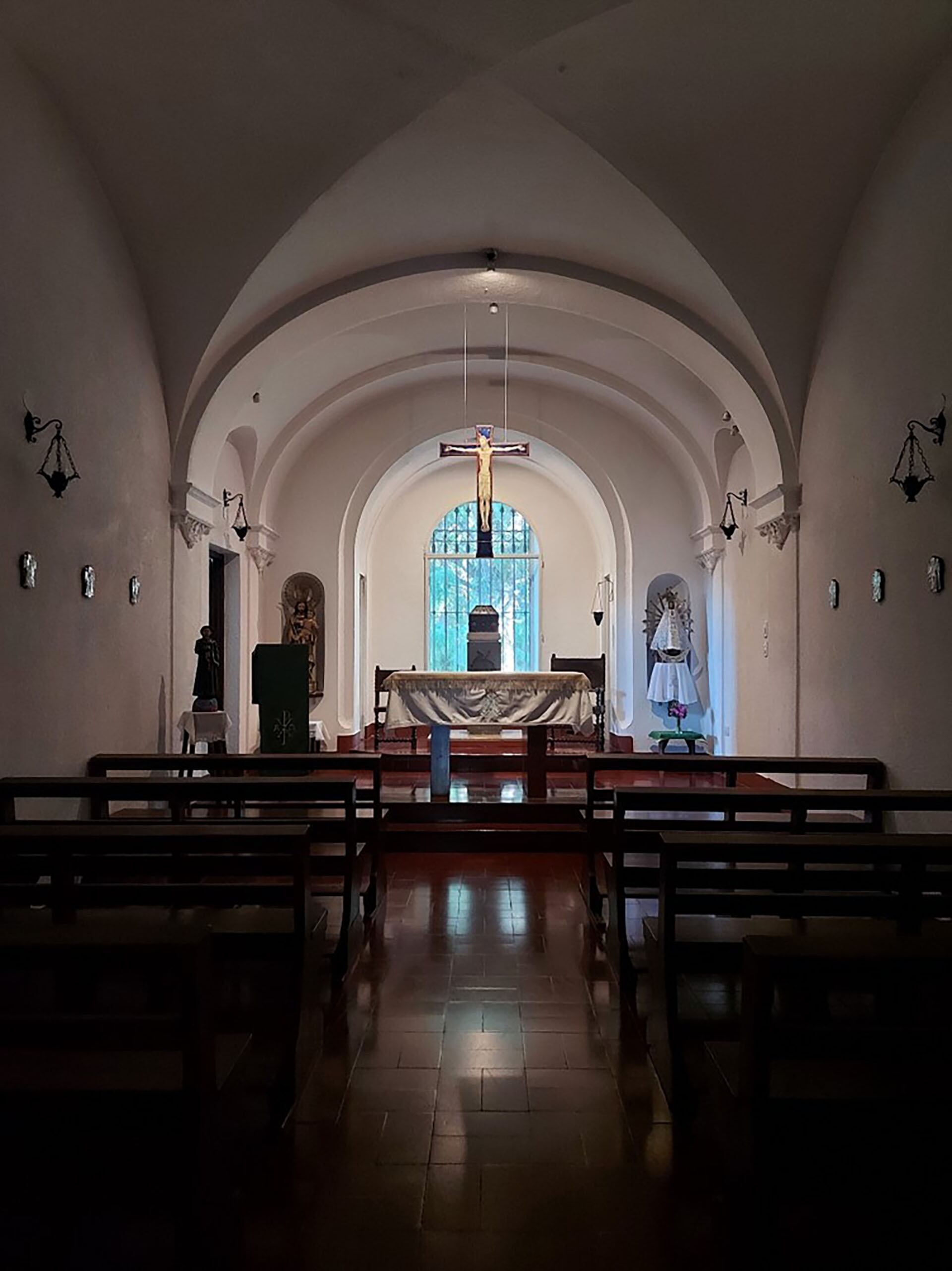 Vista general de la capilla