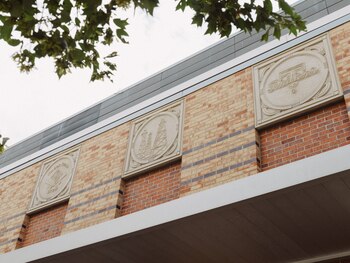 Diseños en la fachada de