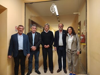 Dirigentes de la Mesa de