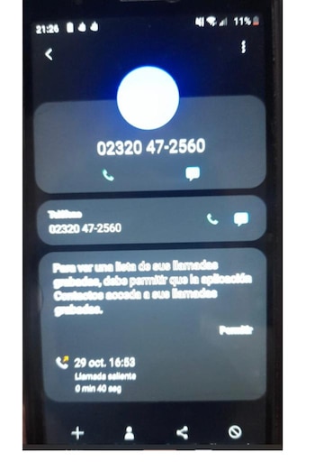 Prueba aportada por la defensa