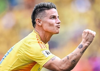 El colombiano aportó gol y