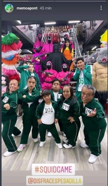 Memo Aponte, Juego del Calamar