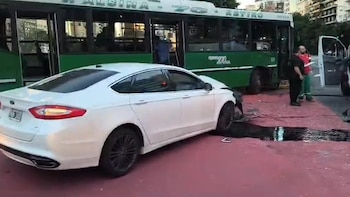 De Retiro a la General Paz: varios heridos por distintos choques en la Ciudad de Buenos Aires