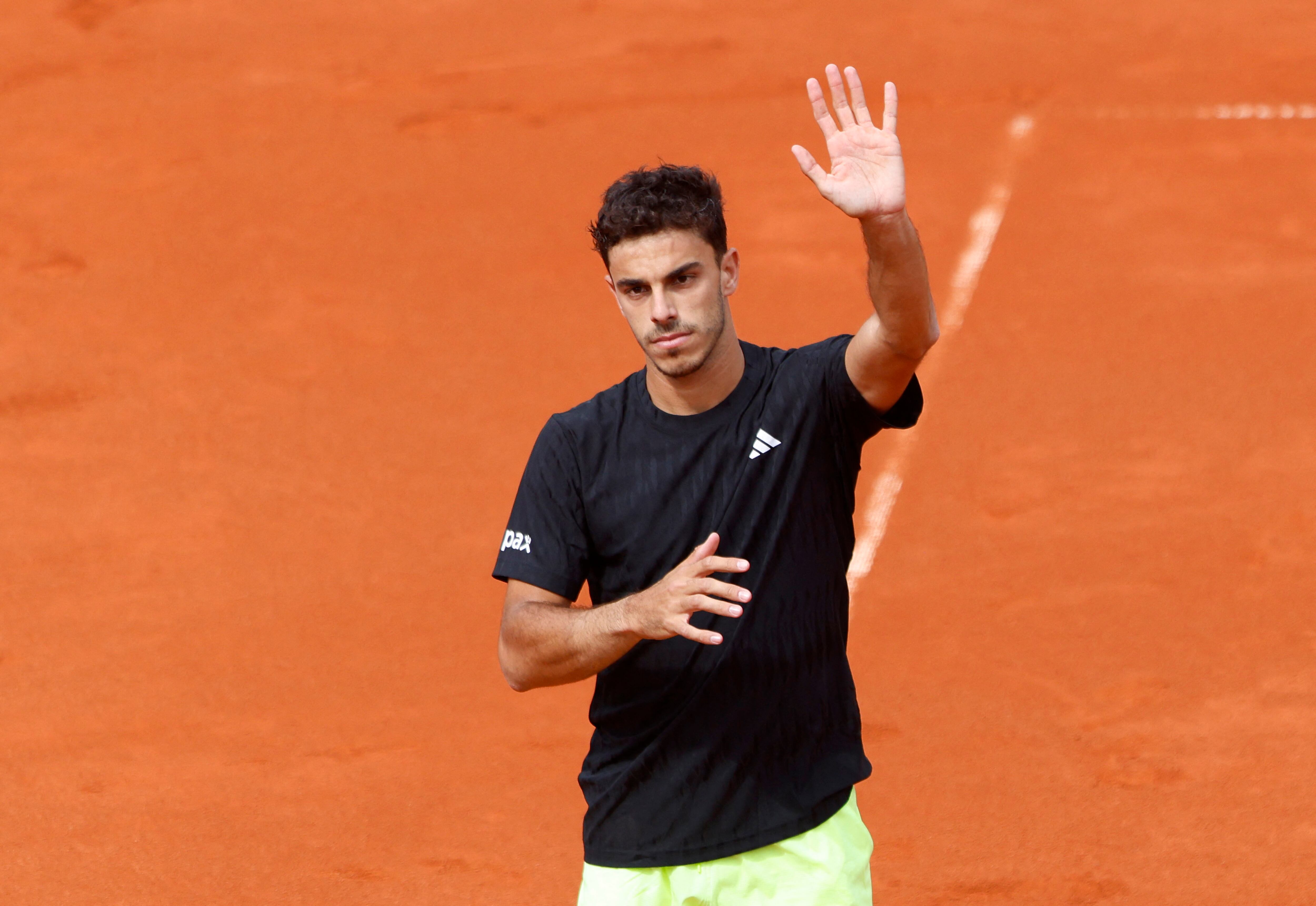 Francisco Cerundolo venció al local Jan-Lennard Struff (Foto: REUTERS/Michaela Stache)
