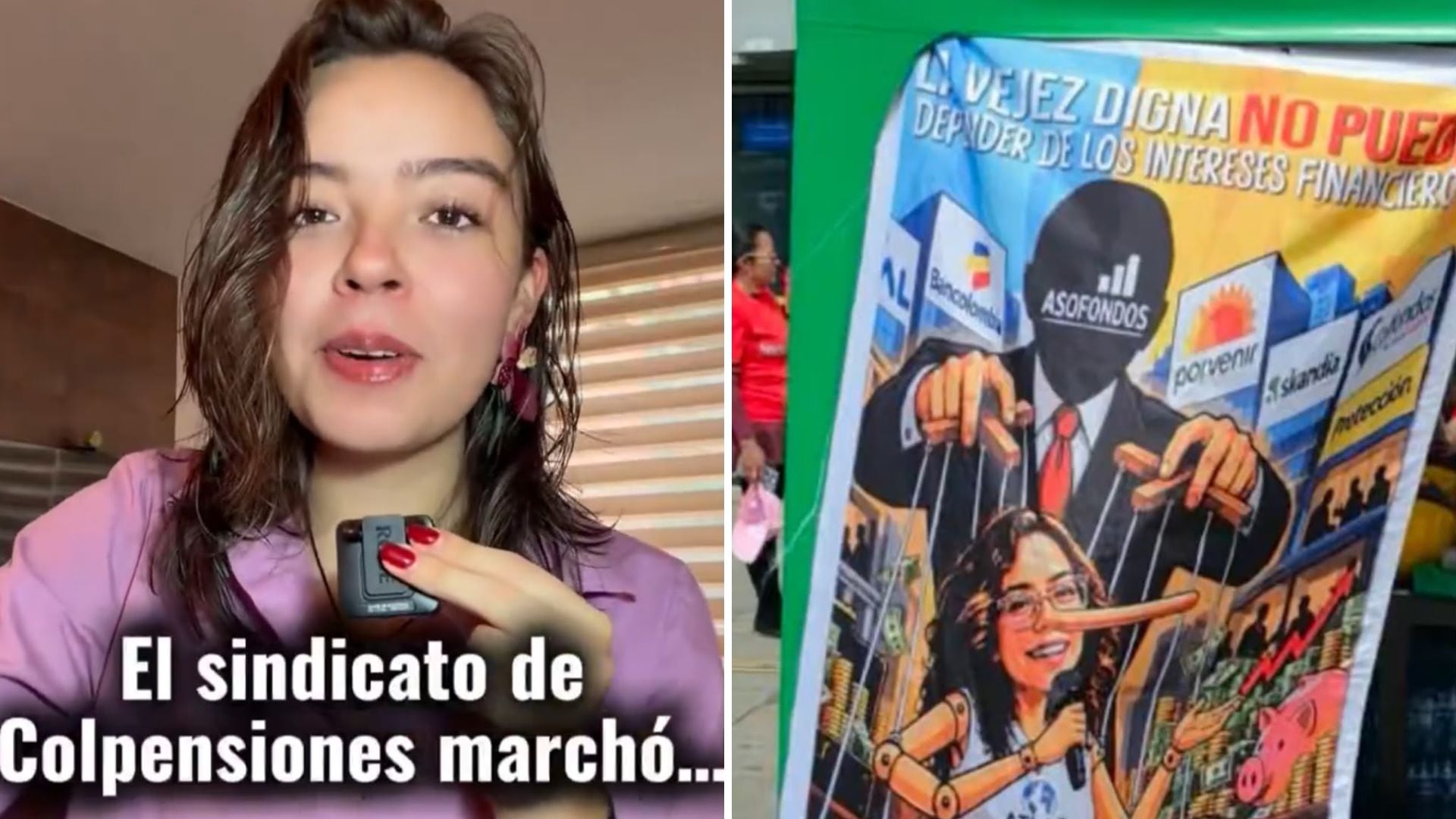 Jerome Sanabria cuestionó las fallas tecnológicas de Colpensiones tras las críticas en la marcha - crédito @SoyJerome__/X