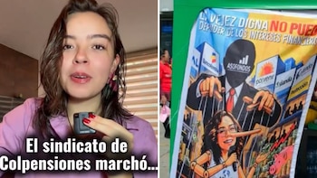 Jerome Sanabria le contestó al sindicato de Colpensiones por marchar en su contra: “Muy listos no son”