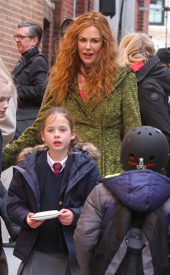Nicole Kidman con sus hijas