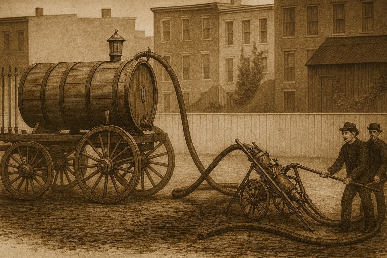 La crisis sanitaria en la Manchester victoriana impulsó innovaciones en la gestión de excrementos y saneamiento urbano - (Imagen Ilustrativa Infobae)