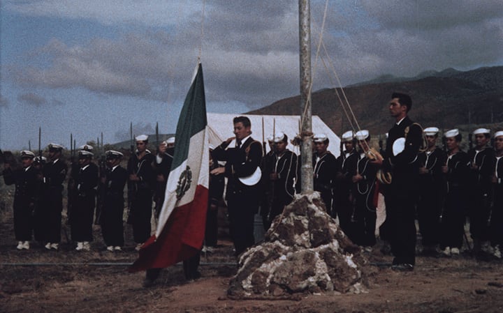 El programa también incluirá Rescate de las Islas de Revillagigedo, documental de 36 minutos construido con imágenes filmadas por Luis Spota durante una expedición de la Armada de México en enero de 1957. (Filmoteca UNAM)