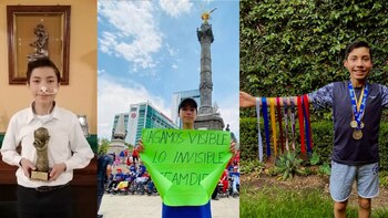 Diego tiene 13 años, toma