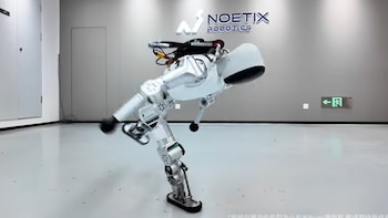El robot Bumi puede bailar.