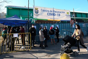 Un grupo de personas fue