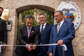 Colombia abrió su embajada en Jerusalén