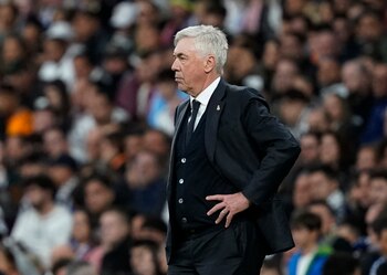 El entrenador del Real Madrid,