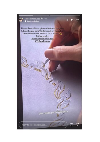 Antonela mostró cómo diseñaron las