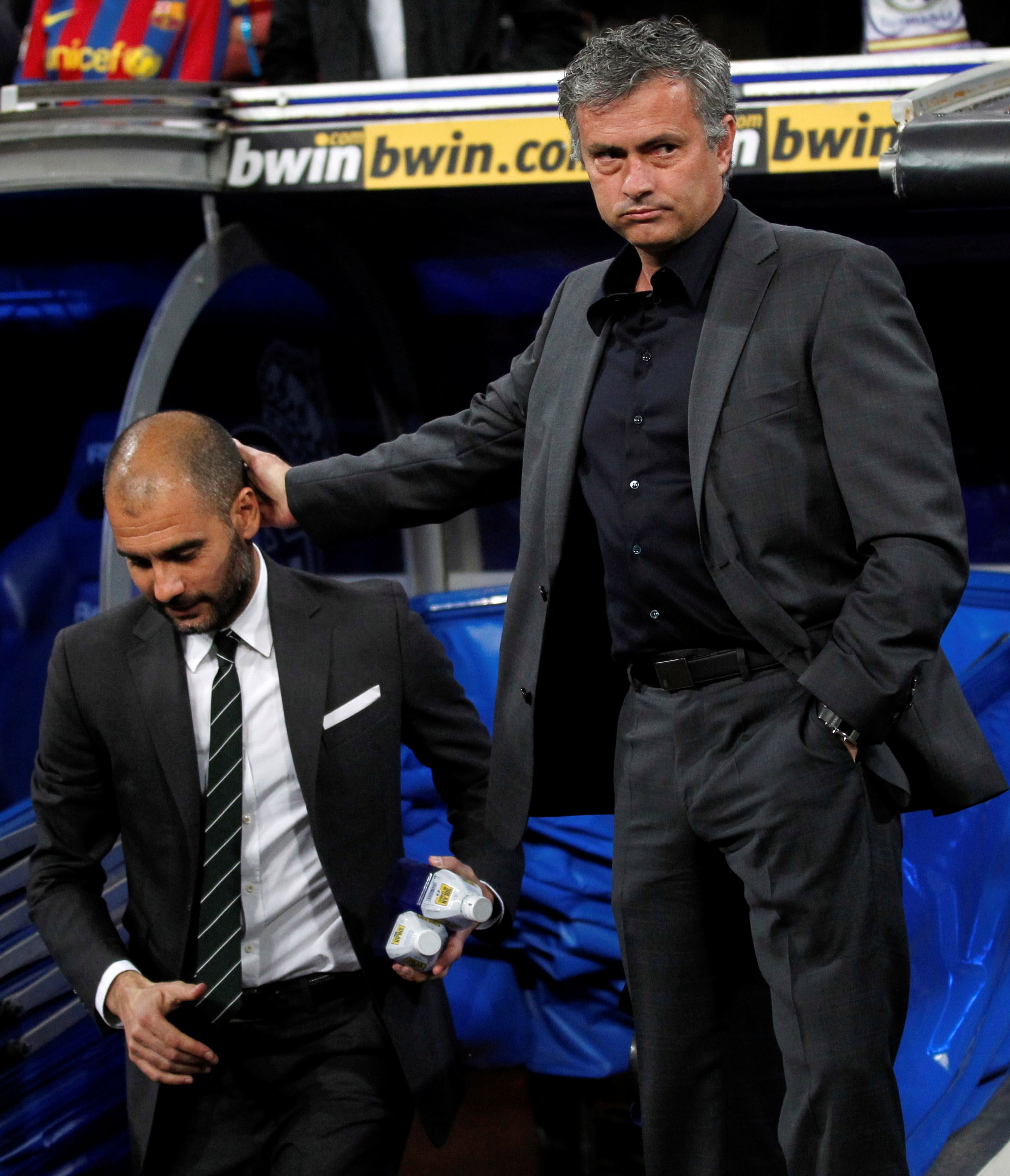 Ambos entrenadores protagonizaron una gran rivalidad en el Clásico de España (REUTERS/Juan Medina)