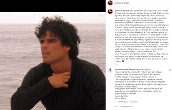 Cynthia Martínez contó los detalles