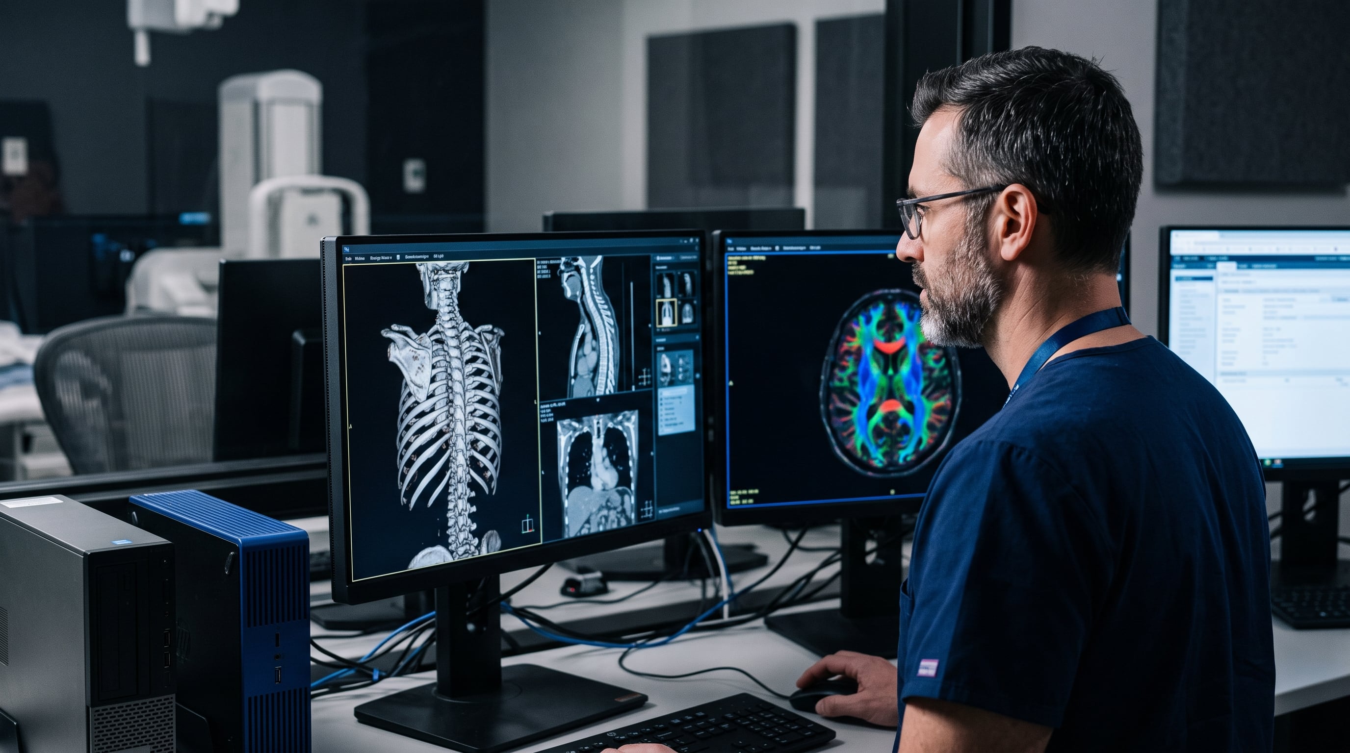 Una investigación longitudinal de Johns Hopkins con 715 participantes vinculó una menor densidad mineral en las vértebras torácicas con cambios más rápidos en la estructura cerebral (Imagen Ilustrativa Infobae)