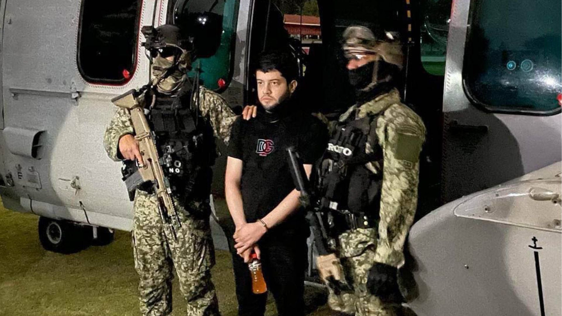 Néstor Isidro Pérez Salas, mejor conocido como El Nini, se encuentra recluido en el MDC de Brooklyn, Nueva York. FOTO: SEDENA/CUARTOSCURO.COM