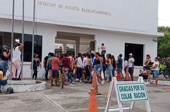 Atentado en contra de estación