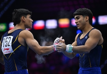 Camilo Vera y Ángel Barajas disputarán la final del Mundial de Gimnasia 2026 representando a Colombia - crédito Comité Olímpico Colombiano