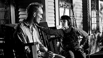 Robert Duvall y Mary Badham