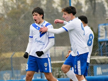 Joaquín Reinoso es una de las figuras de la octava división de Vélez (@Velez)