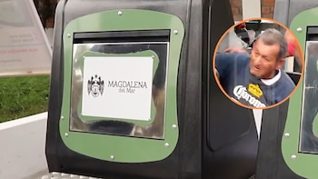 El hombre, identificado como Antonio,