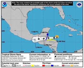 Se prevé que Nana toque