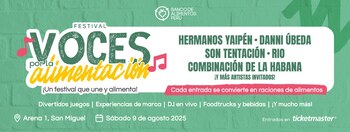 'Festival voces por la alimentación'