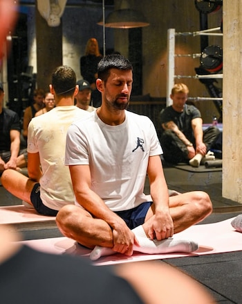 El serbio inicia cada jornada