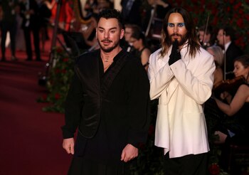 Jared y Shannon Leto (REUTERS/Hollie