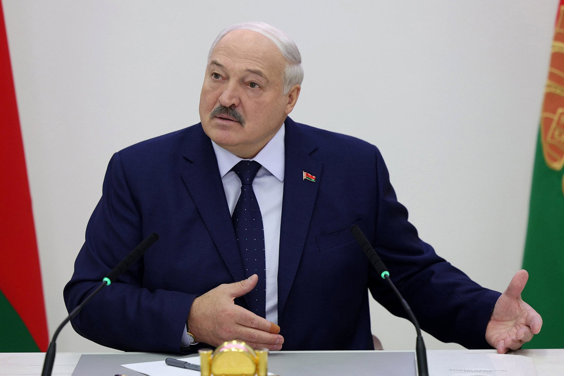 El presidente bielorruso, Alexander Lukashenko
