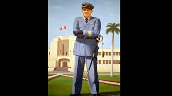 Quiñones dirigió su avión contra