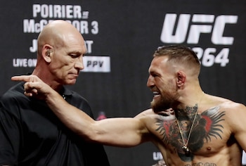 Especialistas y fanáticos de las artes marciales mixtas esperan el anuncio oficial, conscientes del impacto que el regreso de McGregor tendría en la UFC para 2026 (REUTERS/Steve Marcus)