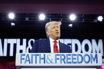 El ex presidente republicano (2017-2021)