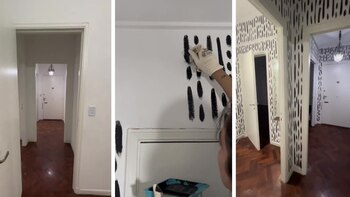 "Me puse a hacer estas