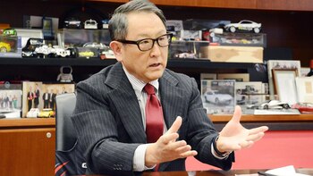 Akio Toyoda, CEO de Toyota