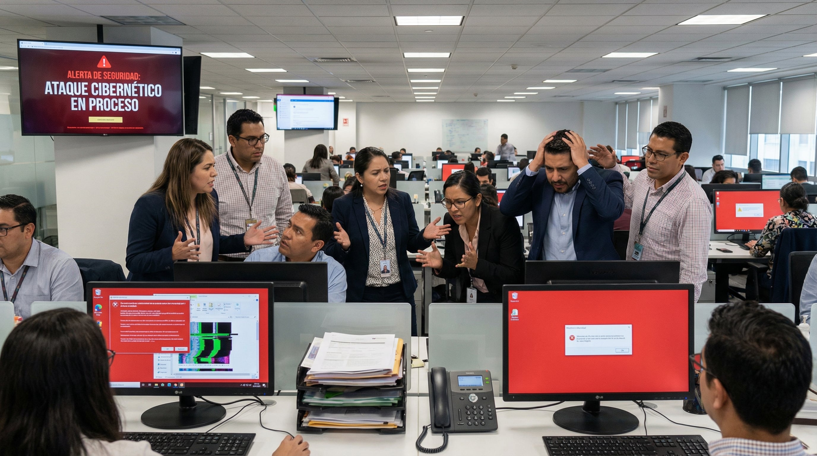 Ciberataques en América Latina siguen aumentando: casi 3.000 hackeos a la semana